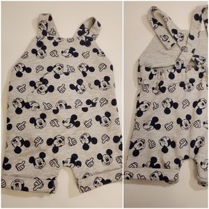 Disney Mickey Mouse Cotton Overalls 3-6Months
